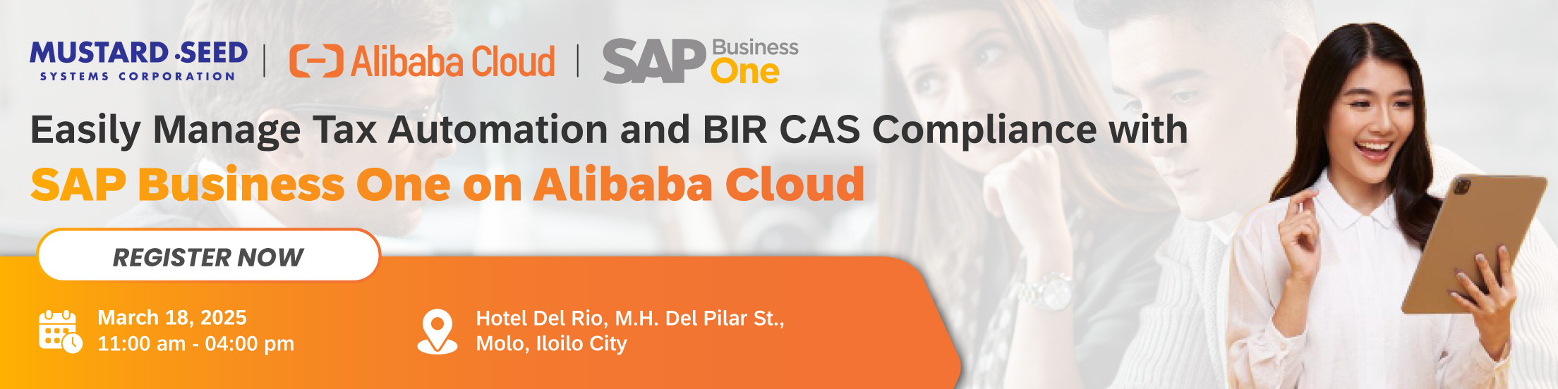 Easily Manage Tax Automation and BIR CAS Compliance with SAP Business One on Alibaba Cloud in Iloilo