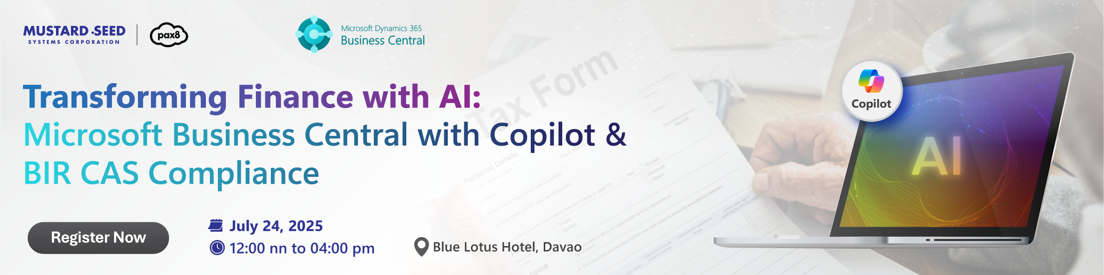 Transforming Finance with AI: Microsoft Business Central with Copilot & BIR CAS Compliance