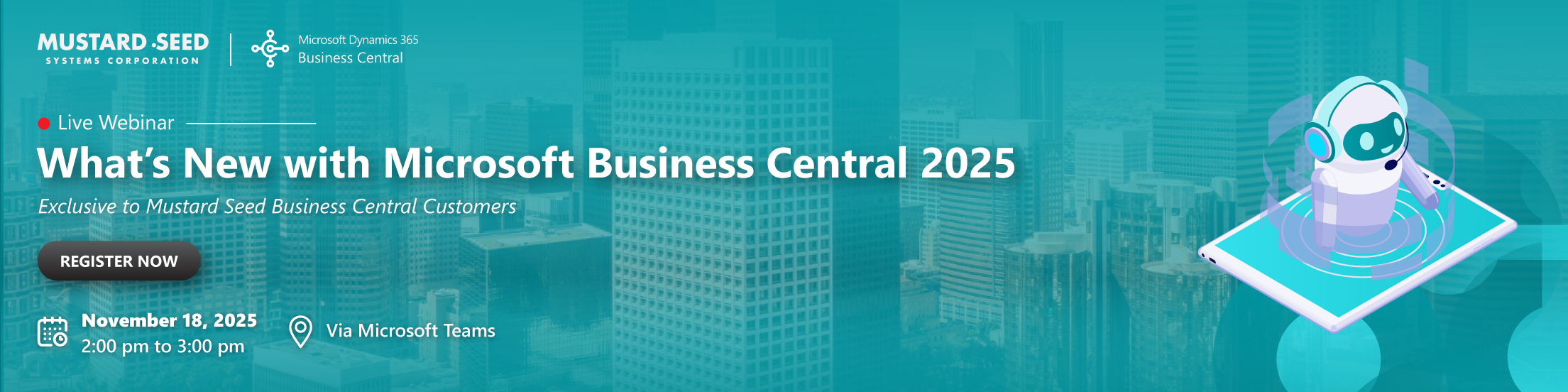 FREE Webinar: What’s New with Microsoft Business Central 2025