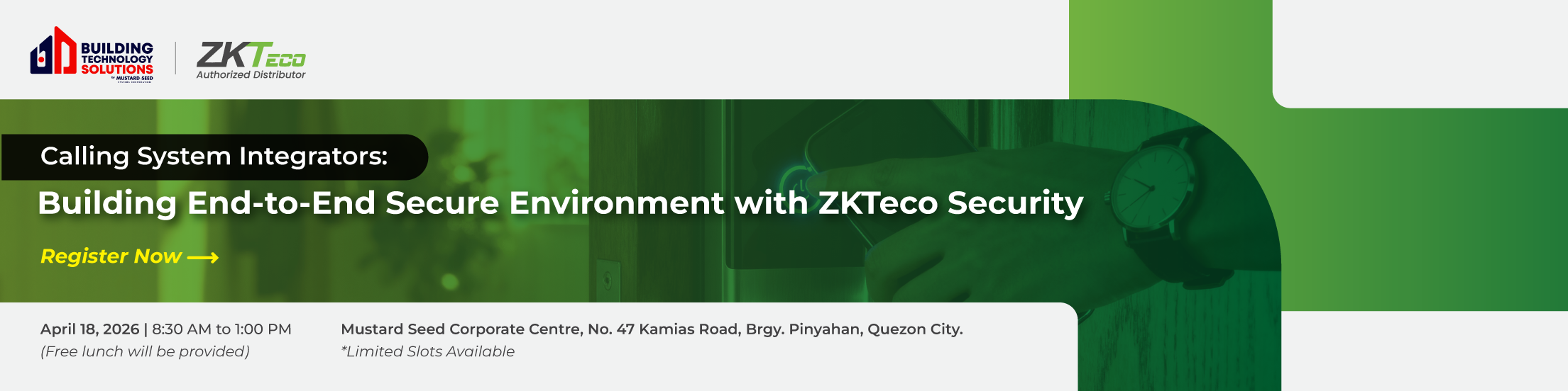 Building End-to-End Secure Environment with ZKTeco Security