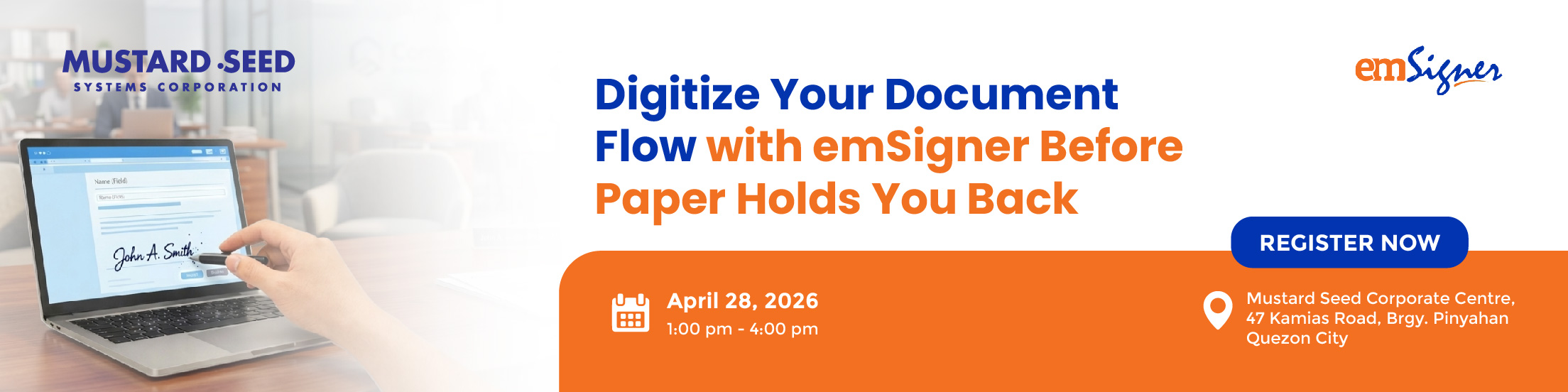 Digitize Your Document Flow with emSigner Before Paper Holds You Back