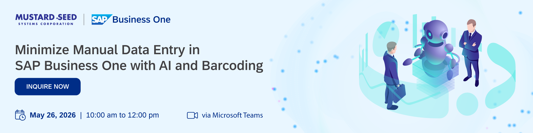 Minimize Manual Data Entry in SAP Business One with AI and Barcoding
