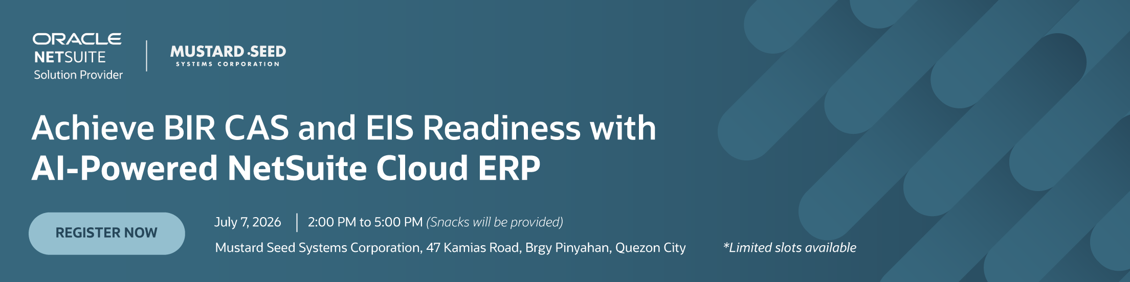 Achieve BIR CAS and EIS Readiness with AI-Powered NetSuite Cloud ERP