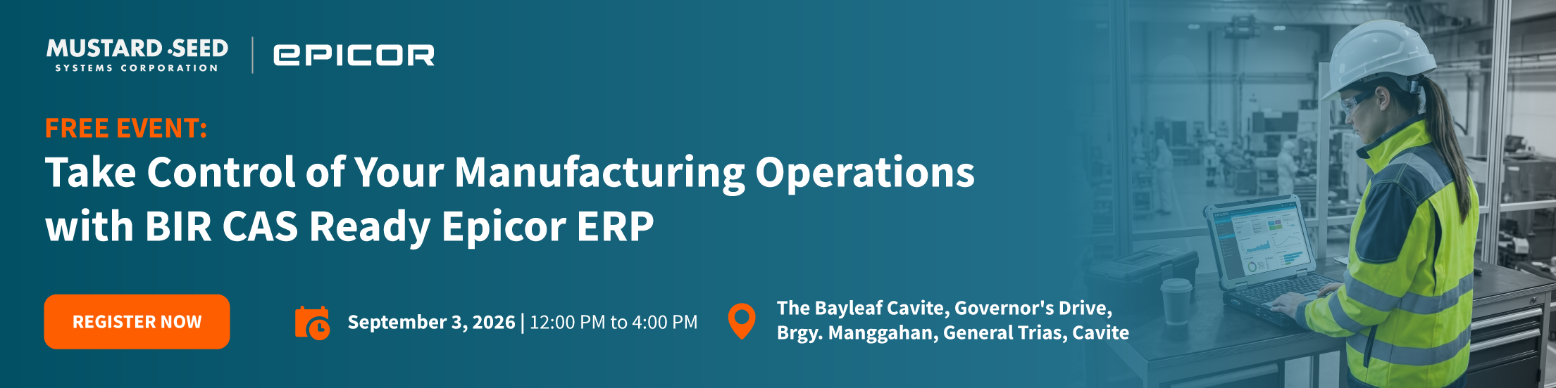 Take Control of Your Manufacturing Operations with BIR CAS Ready Epicor ERP